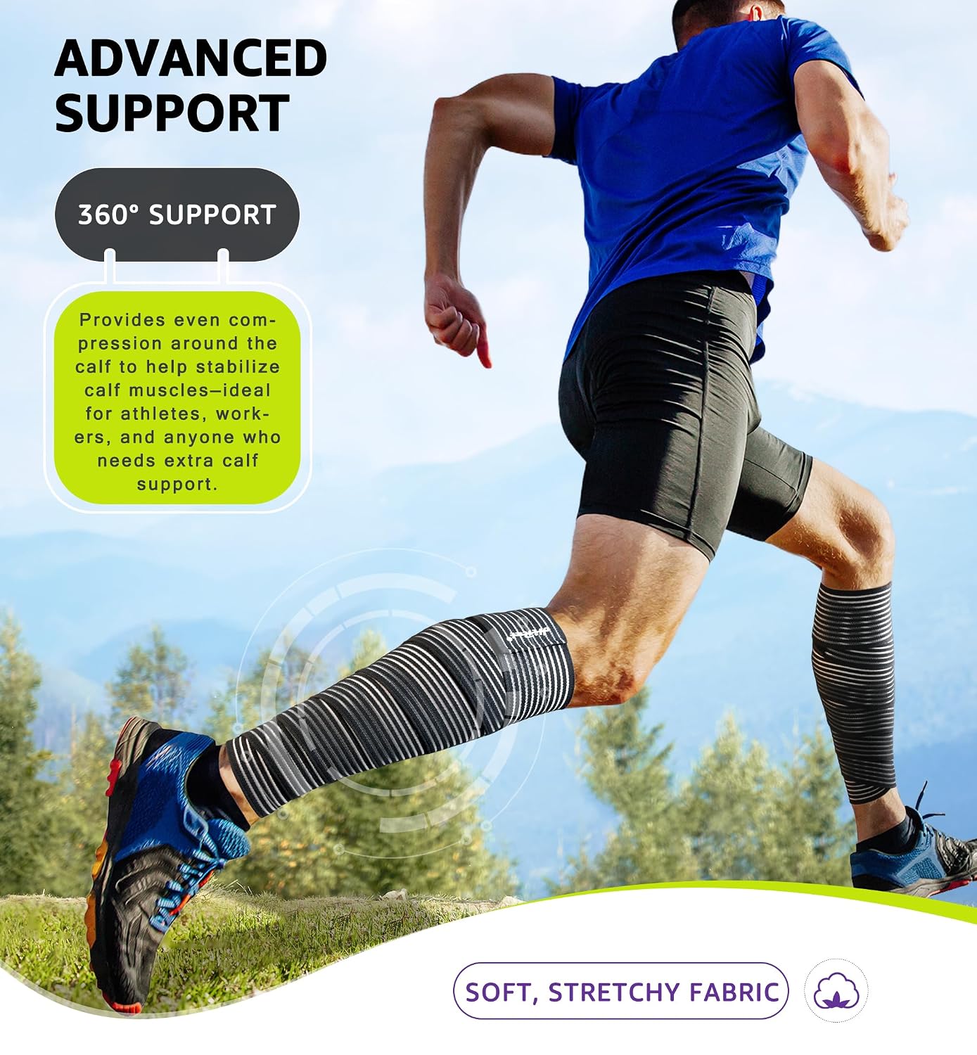 Calf Compression Support Sleeve